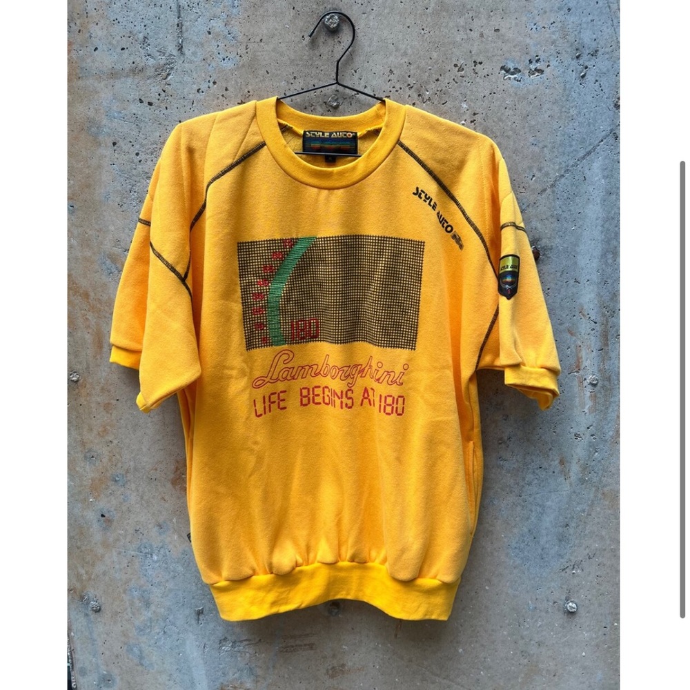 vintage lamborghini sweatshirt